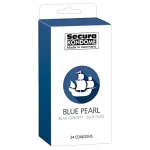 Kondome mit Noppen Secura Black Pearl 24er Kondome