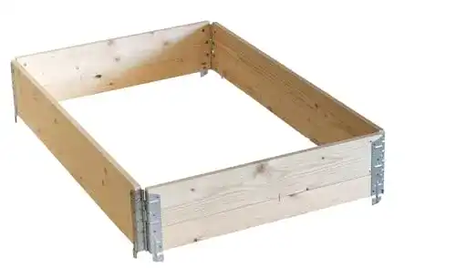 Palettenrahmen DTZ Aufsatzrahmen Hochbeet 120x80x20 cm