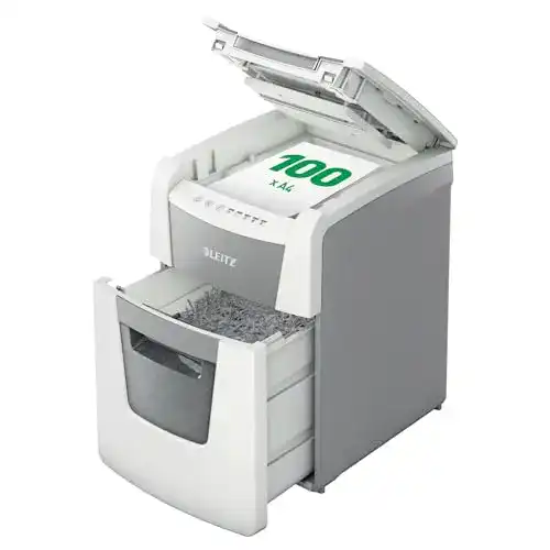 Leitz-Aktenvernichter Leitz IQ Autofeed Small Office Partikelschnitt