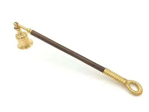 Die beste Kerzenlöscher Sea-Club Edler aus Messing und Holz 26cm groß 2026 Test Bestseller Kerzenlöscher Sea-Club Edler aus Messing und Holz 26cm groß