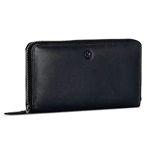 Geldbörse KORUTA ® Damen Leder mit RFID Schutz