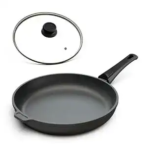Hoffmann-Pfanne Hoffmann Extra groß Aluguss 32 cm mit Deckel