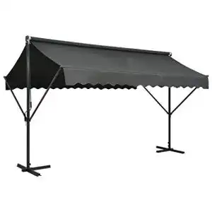 Standmarkise Festnight Gartenmarkise Sonnenschutz 400×300 cm