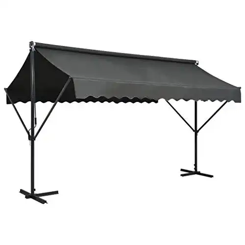 Standmarkise Festnight Gartenmarkise Sonnenschutz 400×300 cm