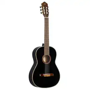 Konzertgitarre Ortega Guitars schwarze 4/4-Größe, Family Series