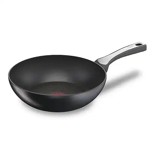 Wok Tefal G25919 Unlimited On Pfanne, 28 cm, Thermo-Signal