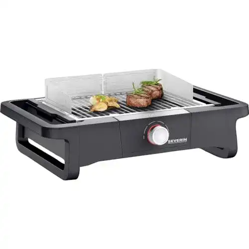 Severin-Tischgrill SEVERIN Style Evo, mit schnellem Grillstart