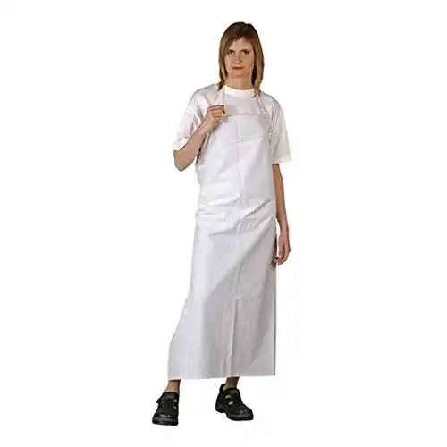 Gummischürze REIS FPCVW Schürze, Weiß, 75×110