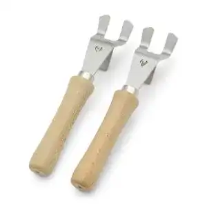 Grillrostheber Grillrost.com Das Original Abnehmbare Griffe