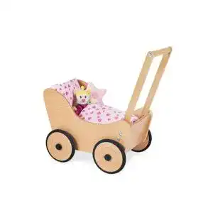 Puppenwagen Holz PINOLINO Puppenwagen Sarah, aus Holz