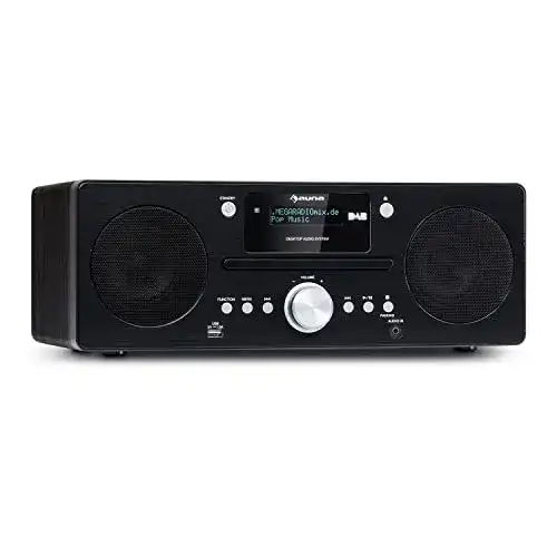 Die beste DAB-Radio mit Fernbedienung auna tragbares Radio, mit CD 2026 Test Bestseller DAB-Radio mit Fernbedienung auna tragbares Radio, mit CD