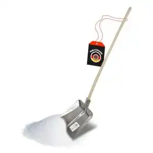 Alu-Schneeschieber SHW-FIRE Hallenser Flachrandschaufel 130 cm