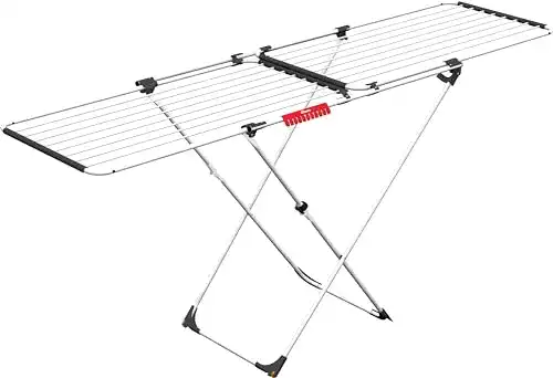 Die beste Badewannentrockner Vileda Doble Wäscheständer ausziehbar, 22m 2026 Test Bestseller Badewannentrockner Vileda Doble Wäscheständer ausziehbar, 22m