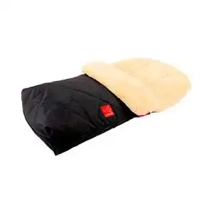 Kaiser-Fußsack Kaiser Lammfell Fußsack Natura, black