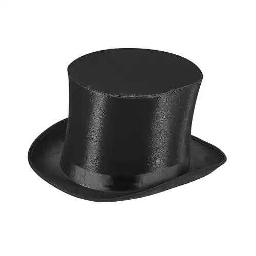 Zylinder-Hut WIDMANN 75717, aus Satin, Kopfbedeckung