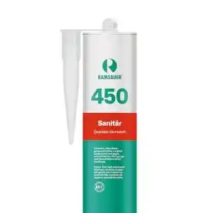 Sanitärsilikon Ramsauer 450 Sanitär 1K Silikon Dichtstoff 310ml