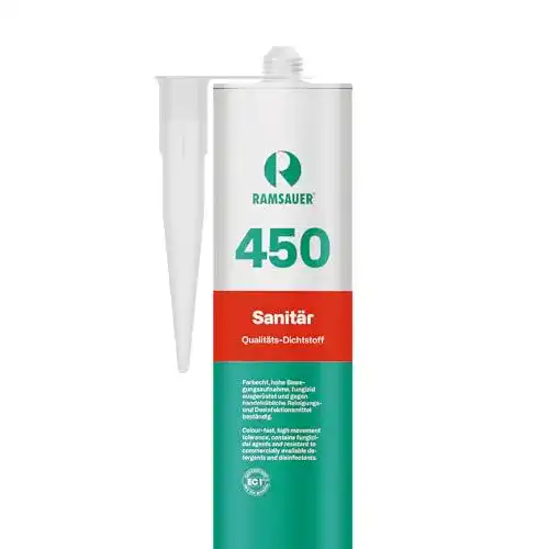 Sanitärsilikon Ramsauer 450 Sanitär 1K Silikon Dichtstoff 310ml
