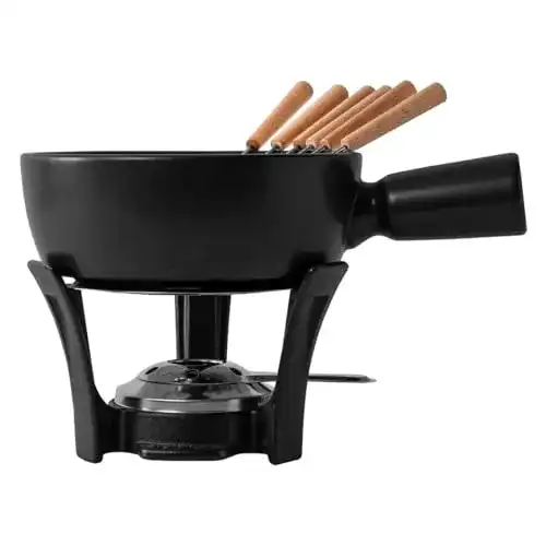 Käsefondue BOSKA Fondue-Set Nero, robuster Look, 1,3 L