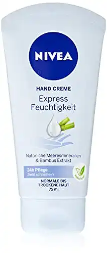 Nivea-Handcreme NIVEA Express Feuchtigkeit Hand Creme 75 ml