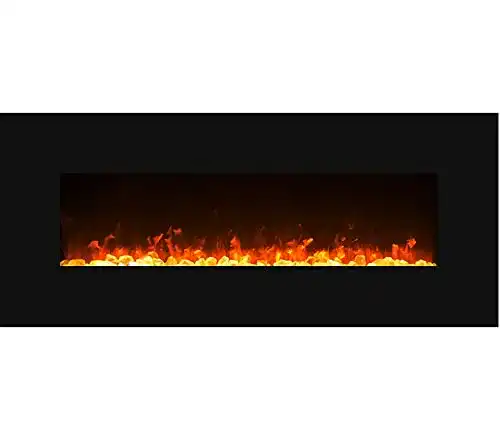 GLOW-FIRE-Elektrokamin GLOW FIRE Mars, mit Heizung, 126 cm