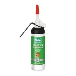 Dichtmasse Sista DRAUSSEN Füllen & Ausbessern, transparenter Polymer