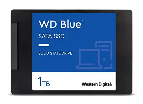 SSD-Festplatte Western Digital WD Blue SATA SSD 1 TB, 2,5 Zoll