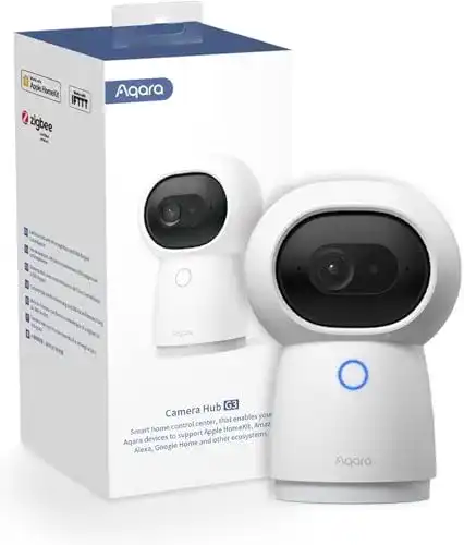 HomeKit-Kamera Aqara 2K Sicherheitstür-Kamera Hub G3, AI