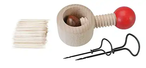 Kastanienhalter Pebaro setkast3 Set Kastanienbohrer, mit Halter