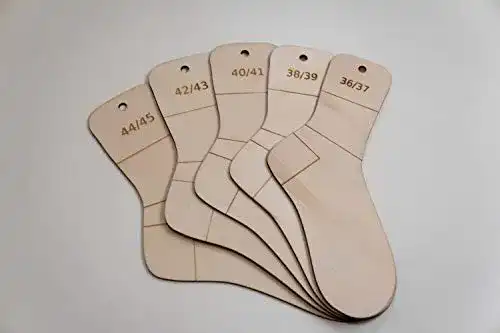 Sockenbretter Selfmade Set 36-45 Sockenspanner Strickhilfe