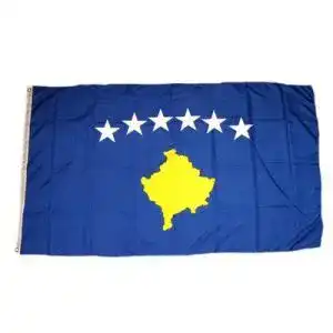 Kosovo-Flagge Import Fahne/Flagge Republik Kosovo 90 x 150 cm