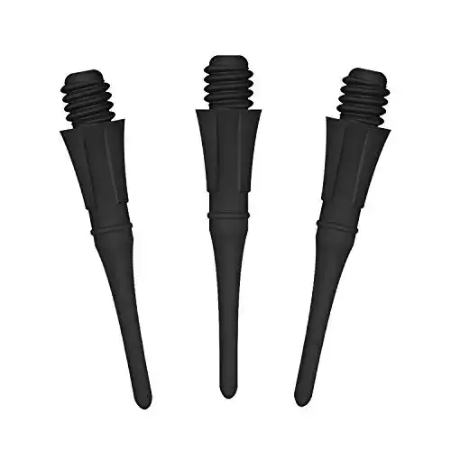Dart-Spitzen CyeeLife Professionelle Dartpfeil-Spitzen Schwarz 100pcs