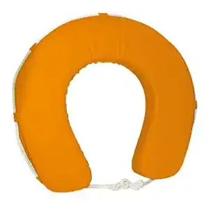Rettungsring Generisch Nautilo Hufeisen PVC mit Reißverschluss
