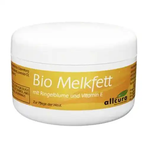 Melkfett Allcura BIO mit Ringelblumen und Vitamin E Creme