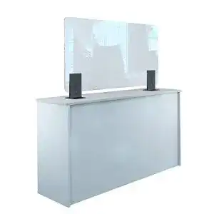 Spuckschutz 120×60 Rulopak Thekenaufsteller Trennwand klar