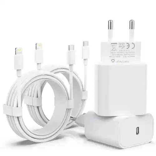iPhone-13-Ladegerät GEJIN [MFi Certified] 20W USB C, 4er