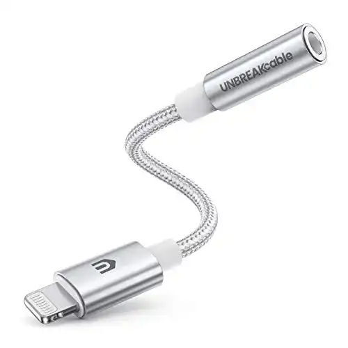 Lightning-Klinke-Adapter UNBREAKcable Adapter Kopfhörer