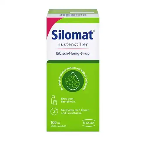 Mittel gegen Reizhusten Silomat Eibisch/Honig Sirup 100 ml