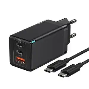 PD-Ladegerät Baseus Ladegerät 65 W, Power Delivery, GaN Tech