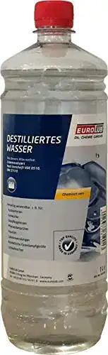 Destilliertes-Wasser EUROLUB 1 Liter