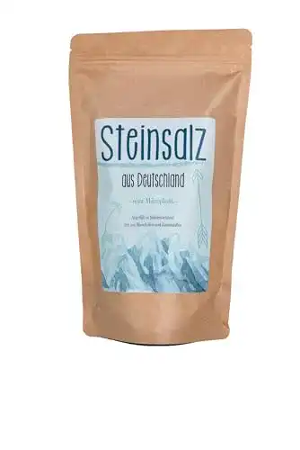 Steinsalz Kräuterladen.com Deutsches Stein-Salz, fein, 1000 g
