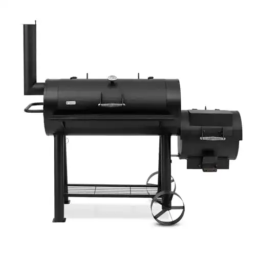Smoker tepro Holzkohlegrill Milwaukee, Grillfläche: 97,5 x 44 cm
