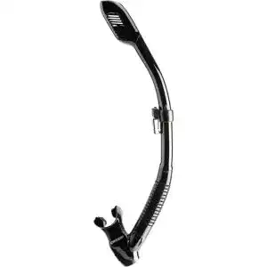 Schwimmschnorchel Cressi Schnorchel Ultra Dry dark/schwarz