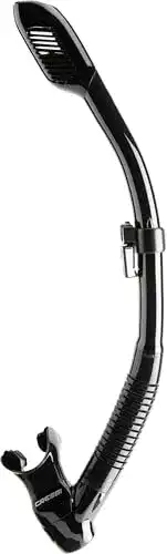 Schwimmschnorchel Cressi Schnorchel Ultra Dry dark/schwarz