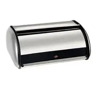 Brotkasten (Edelstahl) WESCO Rollbrotkasten klein 33×13,5×21,5