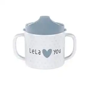 Schnabeltasse LÄSSIG Tasse Trinklernbecher mit Henkeln rutschfest