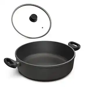 Hoffmann-Pfanne Hoffmann Schmorpfanne 32 cm hoher Rand