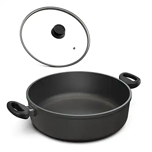 Hoffmann-Pfanne Hoffmann Schmorpfanne 32 cm hoher Rand