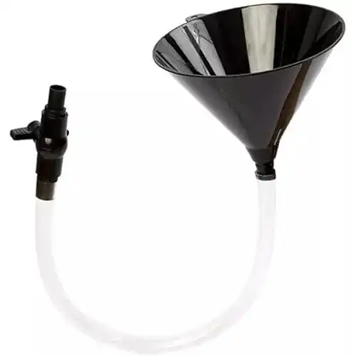 Bierbong Bierpionier Bierpioiner Biertrichter mit Absperrhahn