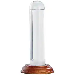 Sturmglas PEARL aus echtem Glas, 17 cm