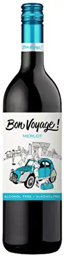 Alkoholfreier Rotwein Bon Voyage Merlot Alkoholfrei (1 x 0.75 l)
